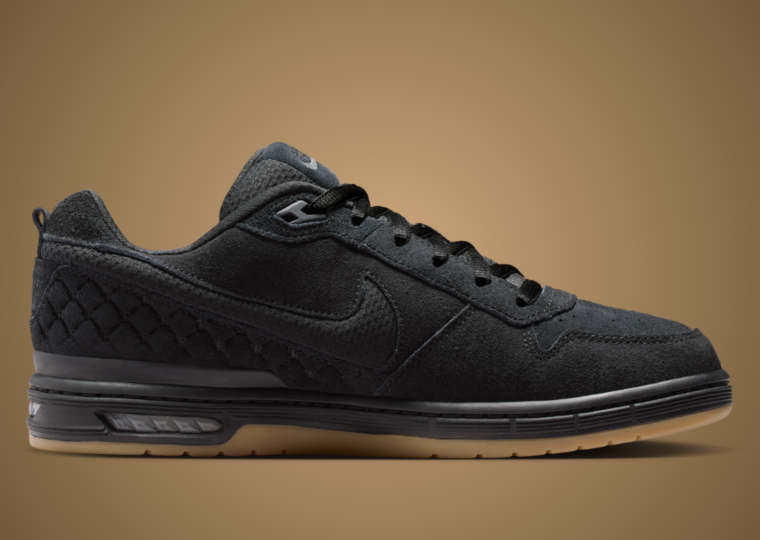Nike SB Paul Rodriguez Zoom Air Low Black Gum - Medial