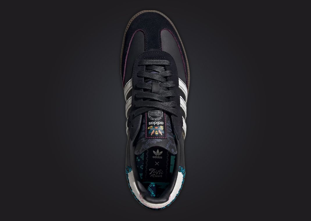 Fefei Ruan x adidas Samba OG CNY Black Top