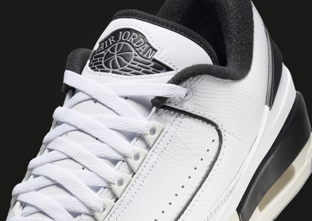 Air Jordan 2/3 White Black Detail