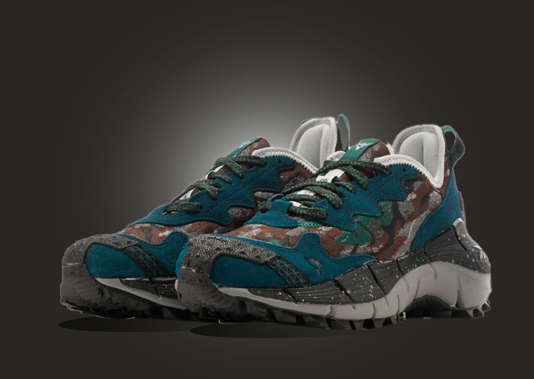South2 West8 x Reebok Zig Kinetica II Edge Clover Green