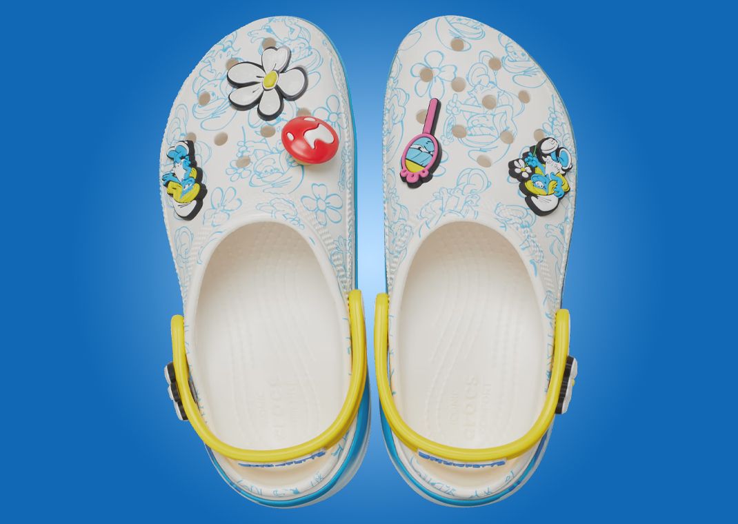 The Smurfs x Crocs Platform Clog Smurfette Top