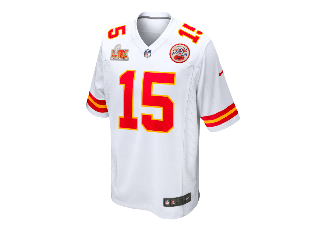 Patrick Mahomes Kansas City Chiefs Super Bowl LIX Men's Nike NFL Game Jersey