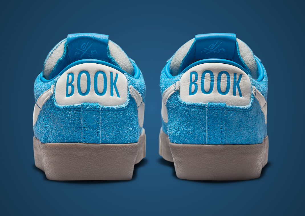 Devin Booker x Chevrolet x Nike Blazer Low Surf Blue Heel