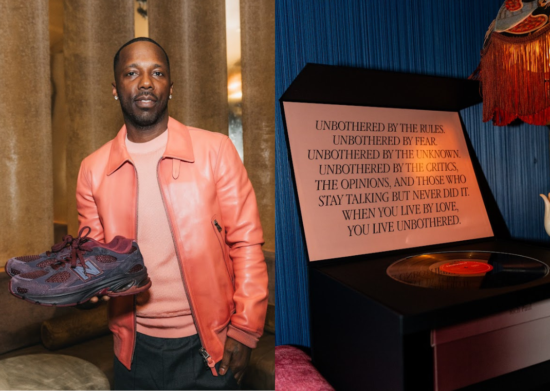 Rich Paul with his New Balance 2010 Collab