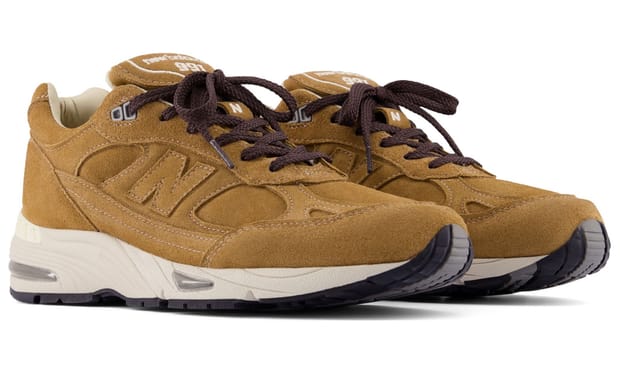 New Balance Made in UK’s Latest 991v1 is Covered in Luxe Brown Suede