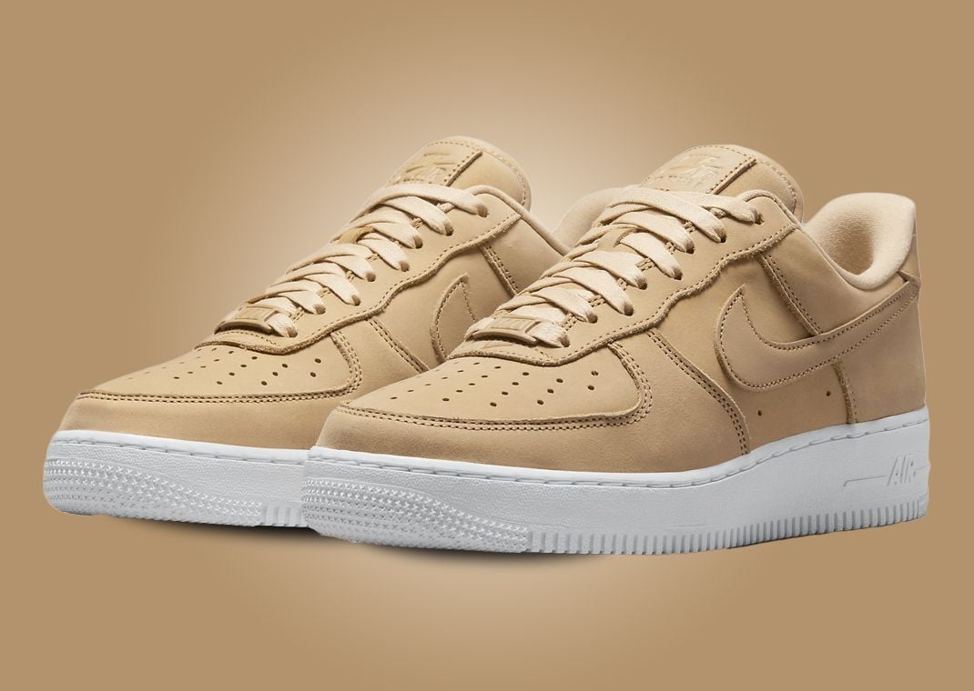 Nike air force 1 tan leather hotsell