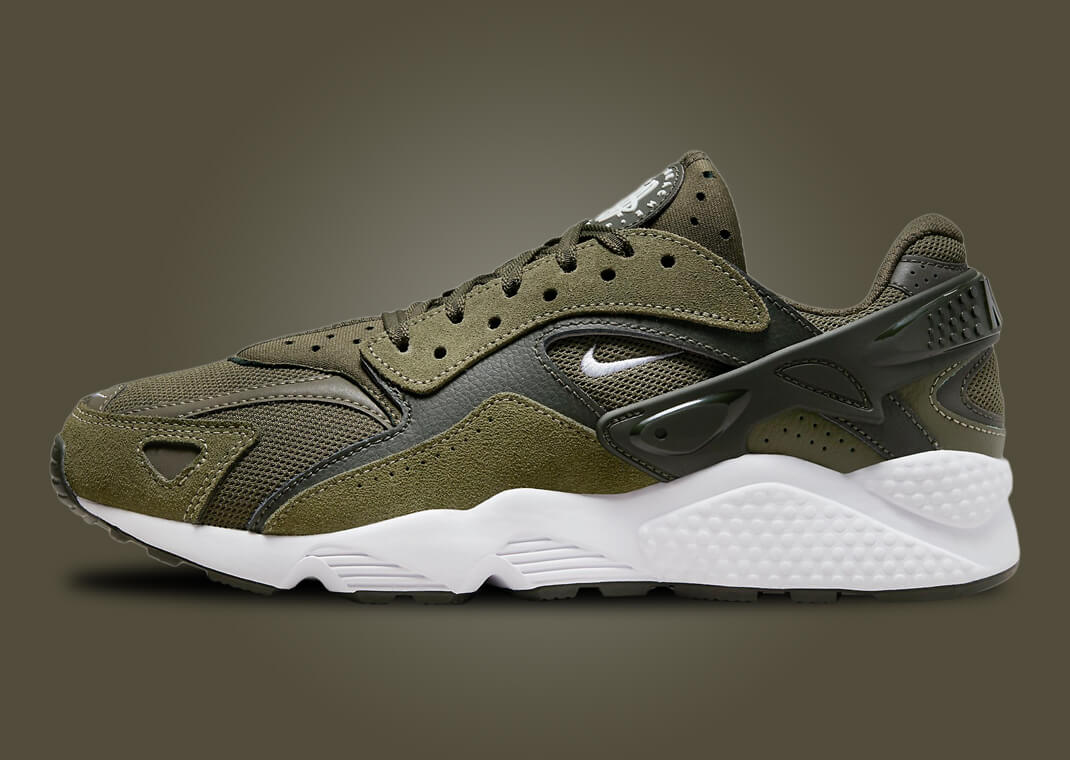 basket huarache kaki