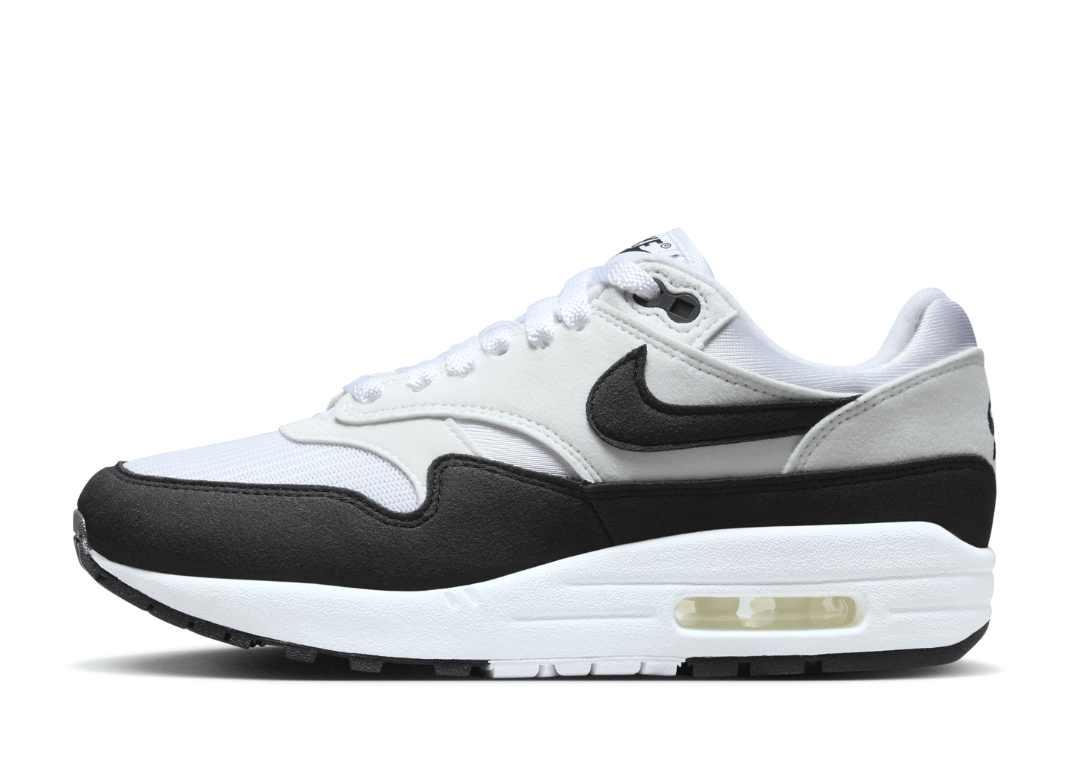 Nike Air Max 1 Black White (W) Lateral