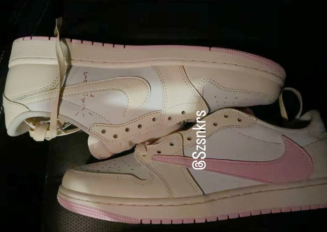 Travis Scott x Air Jordan 1 Retro Low OG Shy Pink