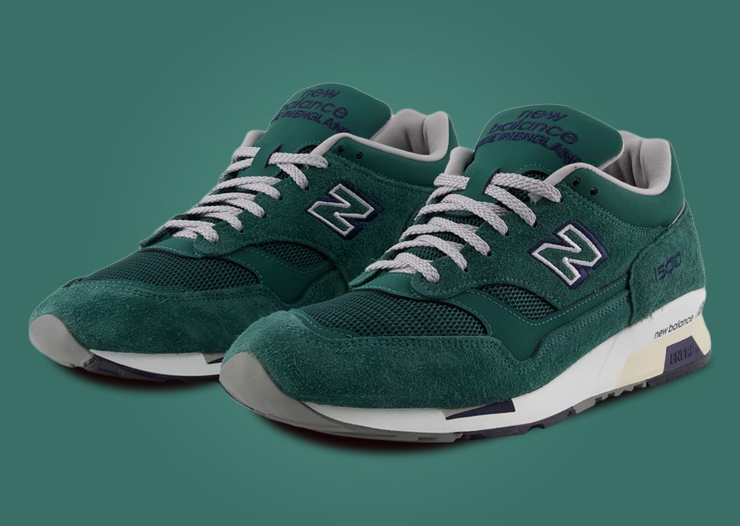 New Balance 1500 Made in UK Green Suede