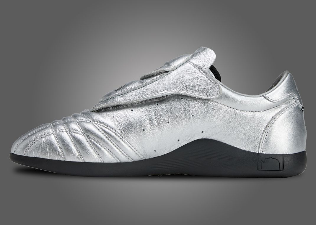 Brain Dead x adidas Taekwondo Metallic Silver - Medial