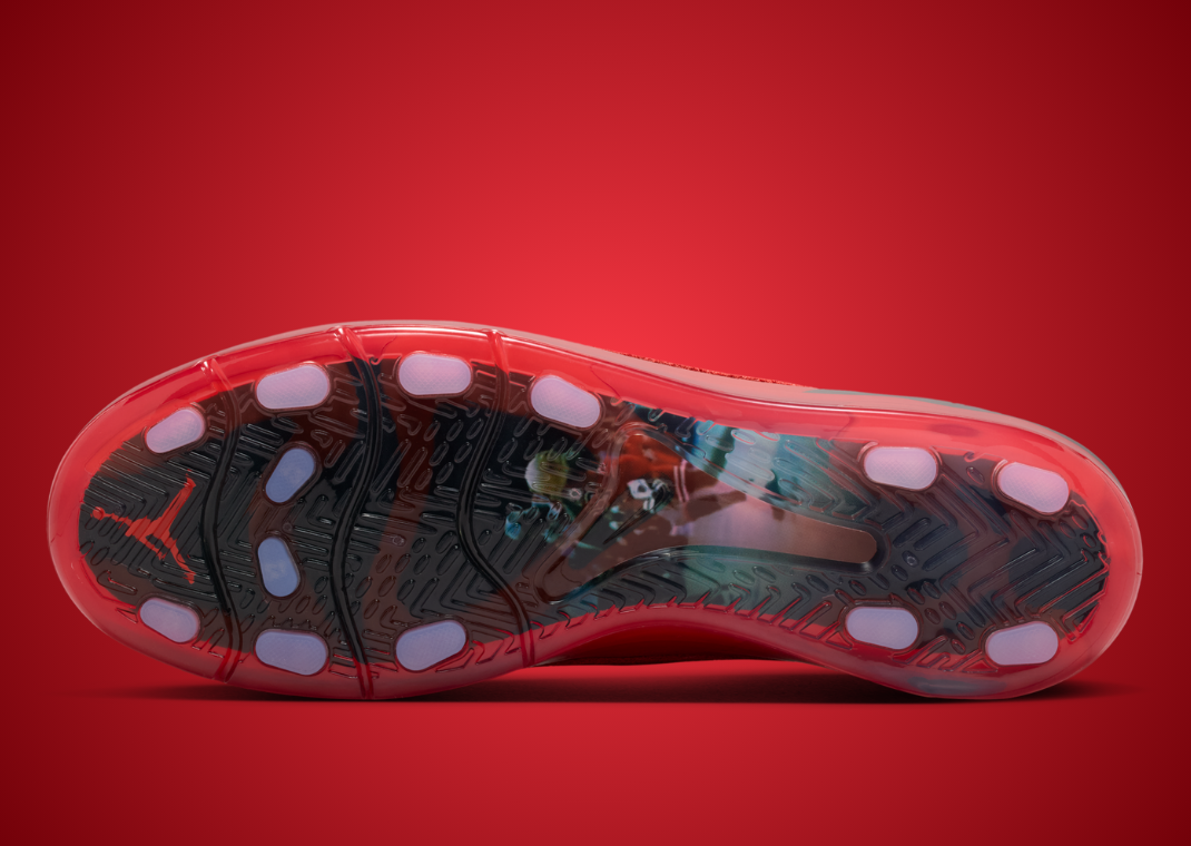 Jordan x Nike Cryoshot Mercurial Vapor 1 outsole