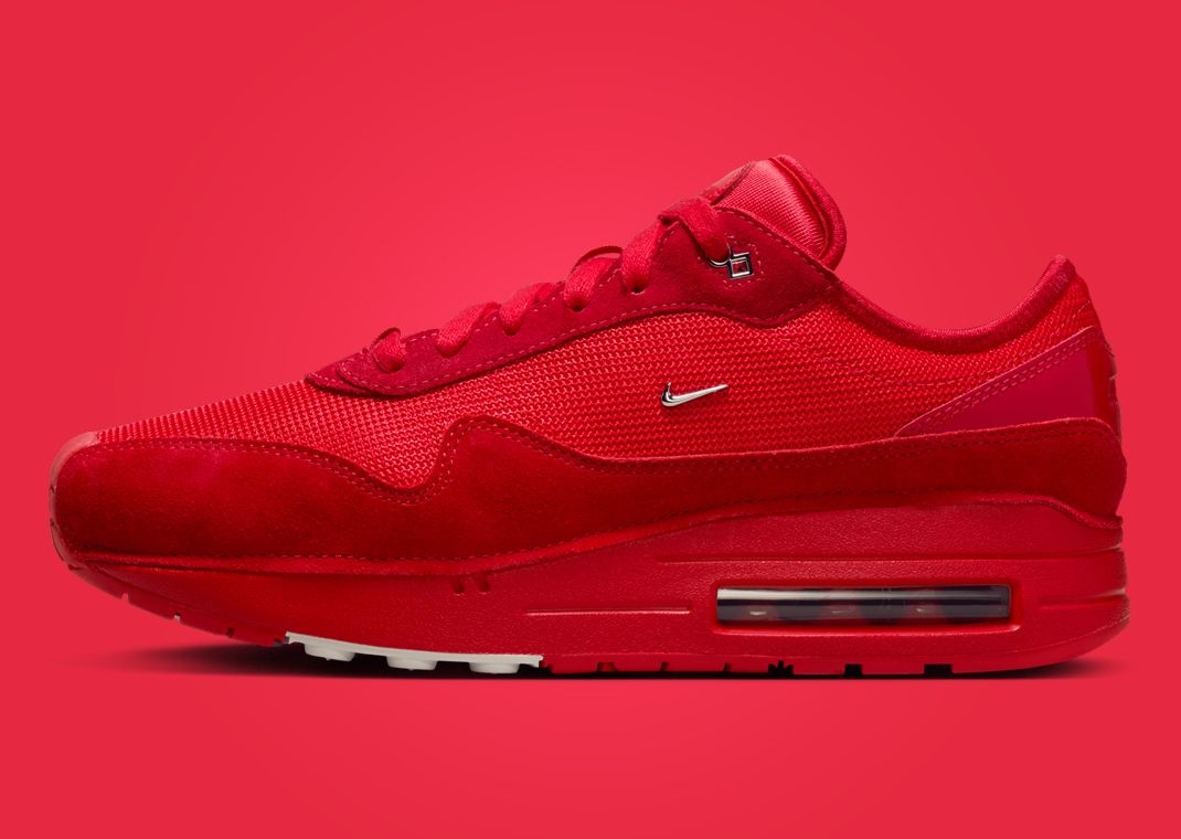 Jacquemus x Nike Air Max 1 '86 OG Dark Red (W) Lateral
