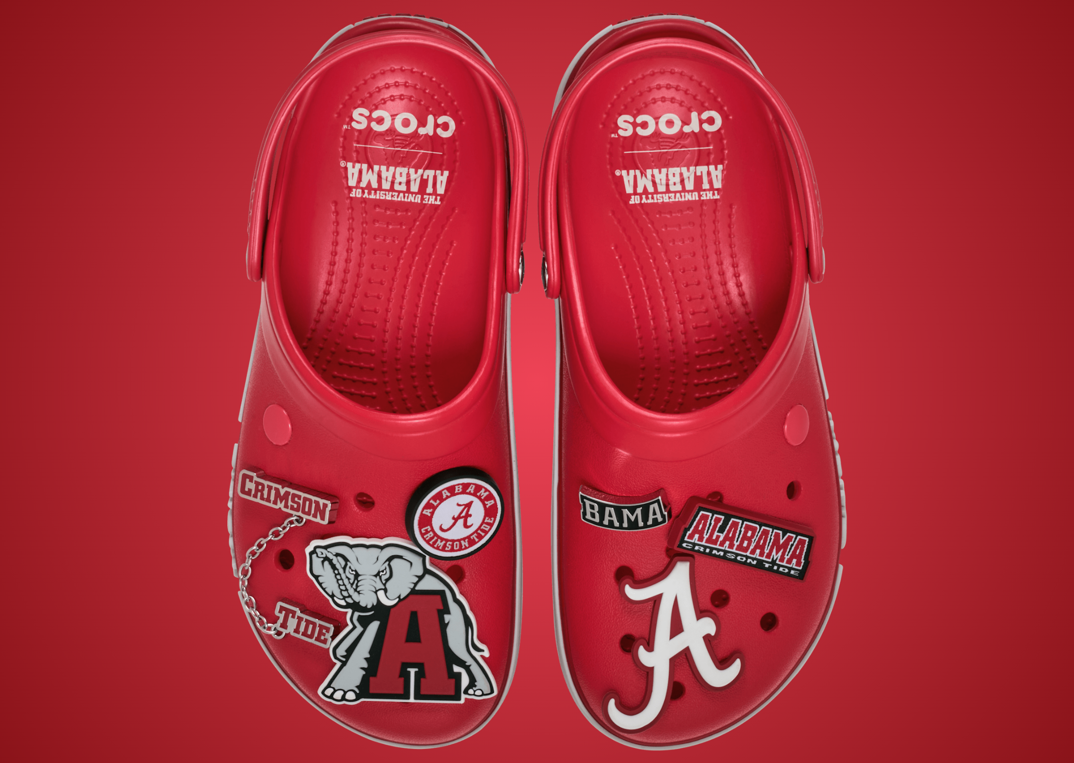 NCAA X Crocs Classic CrocBand Alabama - Top