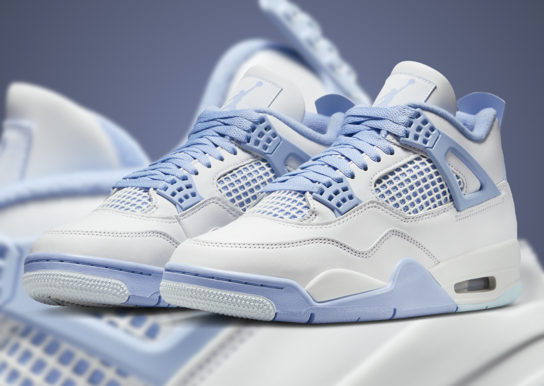 Where to Buy the Air Jordan 4 Retro Forget Me Not (W)