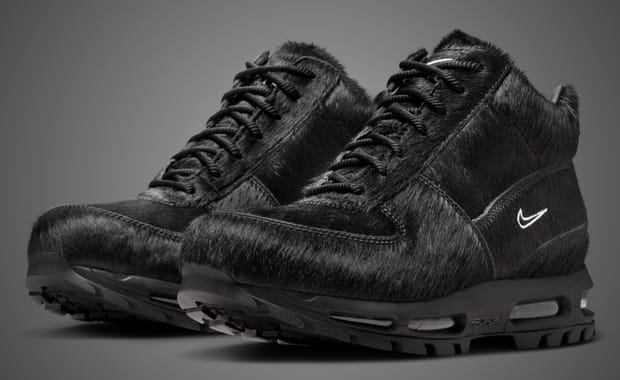 Nike Keeps the Goadome Boot Hype Running with Black Pony Hair Colorway
