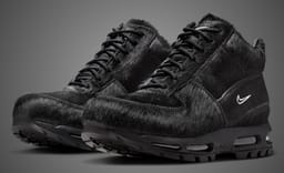 Nike Keeps the Goadome Boot Hype Running with Black Pony Hair Colorway