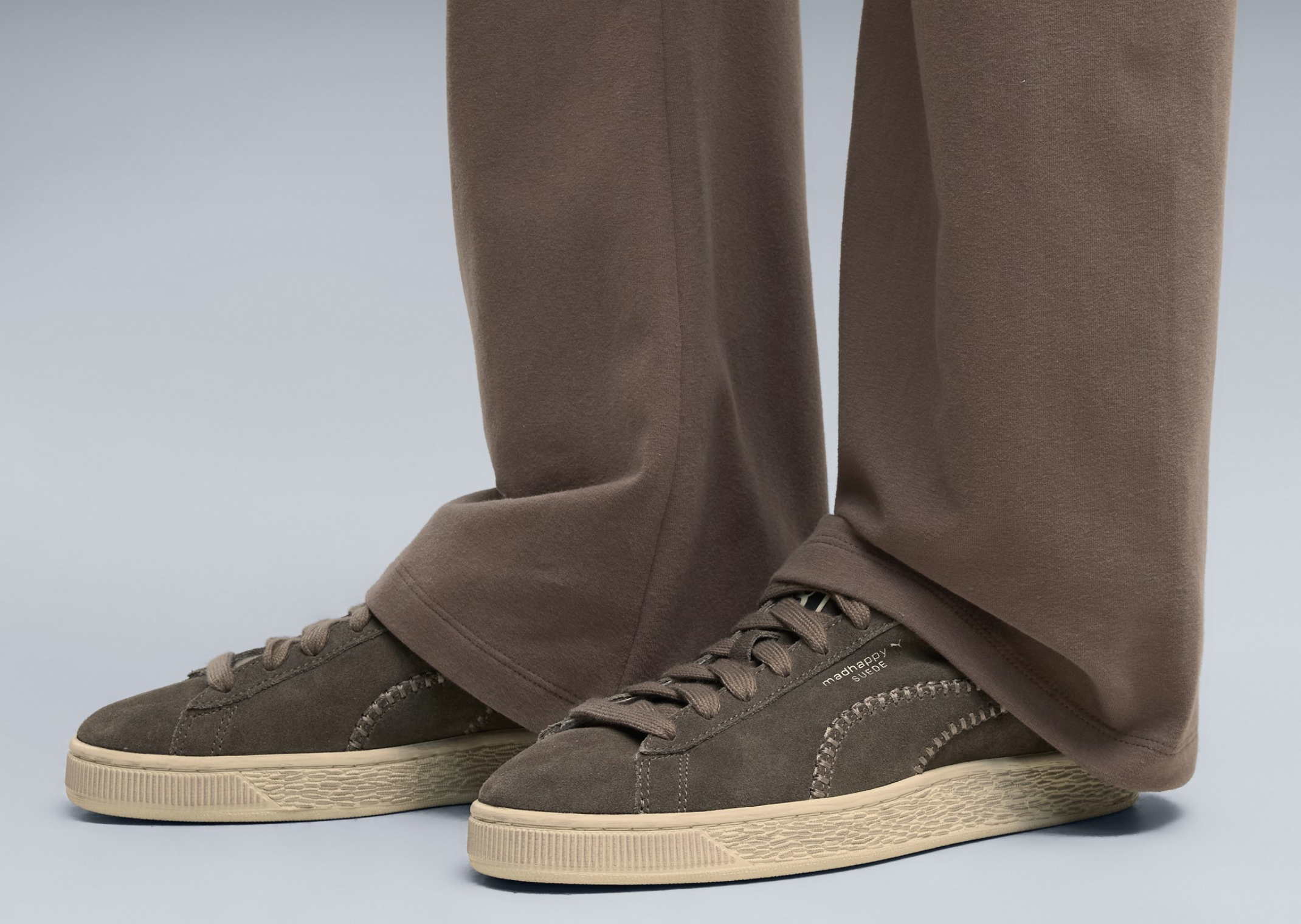 Madhappy x Puma Suede Matte Bronze - On Foot