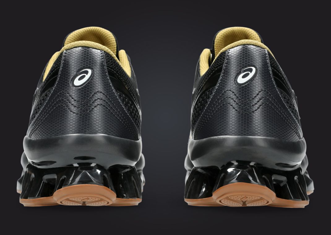 Kiko Kostadinov x Asics Gel-Quantum Zientzia Black Gold Heel