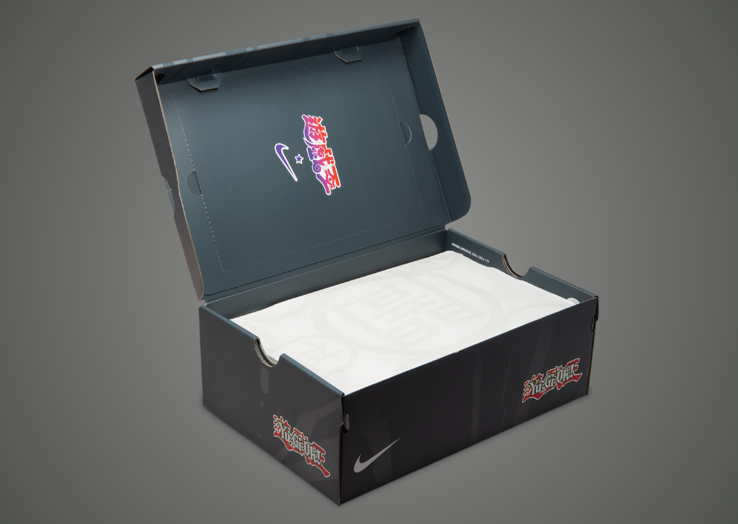 Yu-Gi-Oh! x Nike Air Muscle 95 Jonouchi Packaging