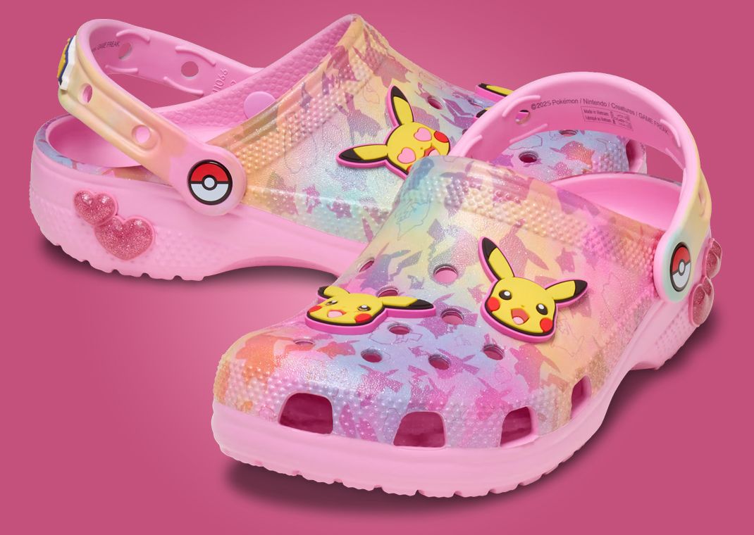 Pokémon x Crocs Classic Clog Pikachu (GS) Angle