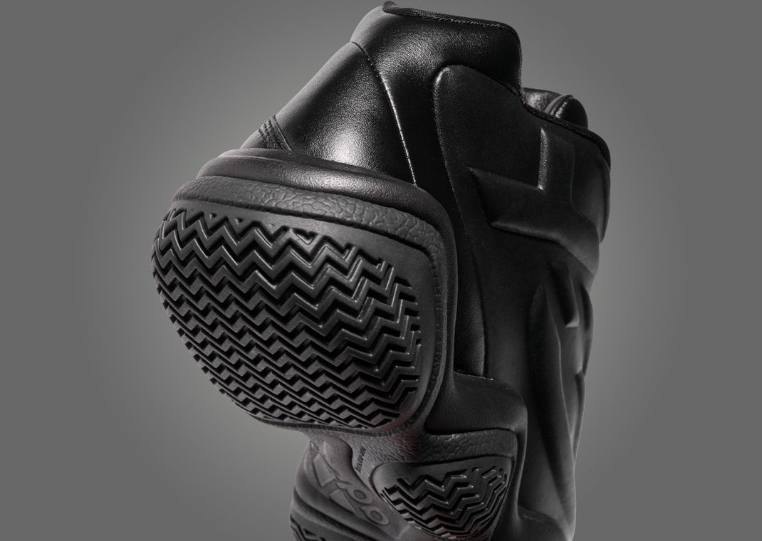 adidas Y-3 Megaball Black Heel