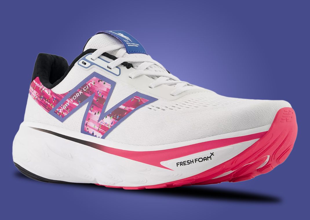 New Balance Fresh Foam X 1080v14 TCS NYC Marathon White Angle Right