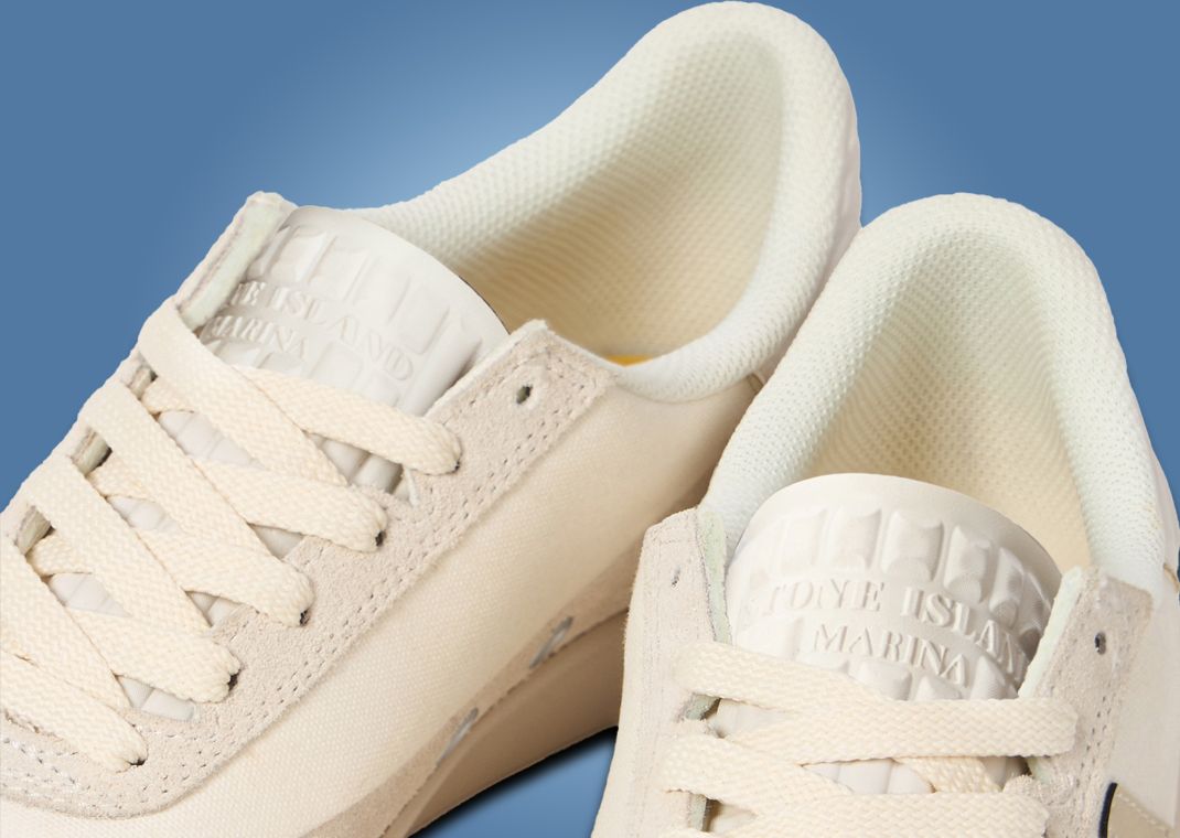 Stone Island x New Balance Numeric 272 Cream Detail