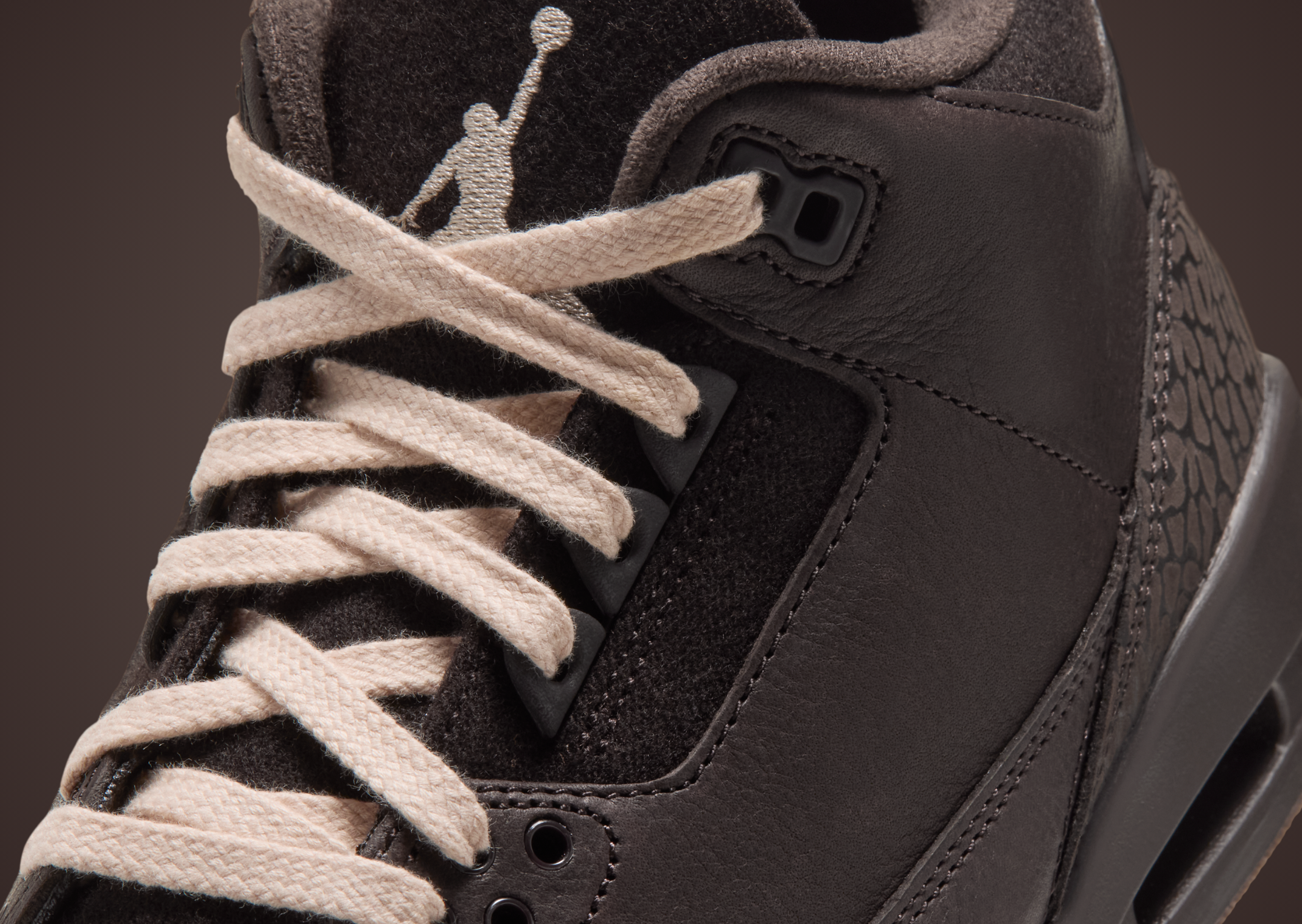 Air Jordan 3 Retro Fireside Detail