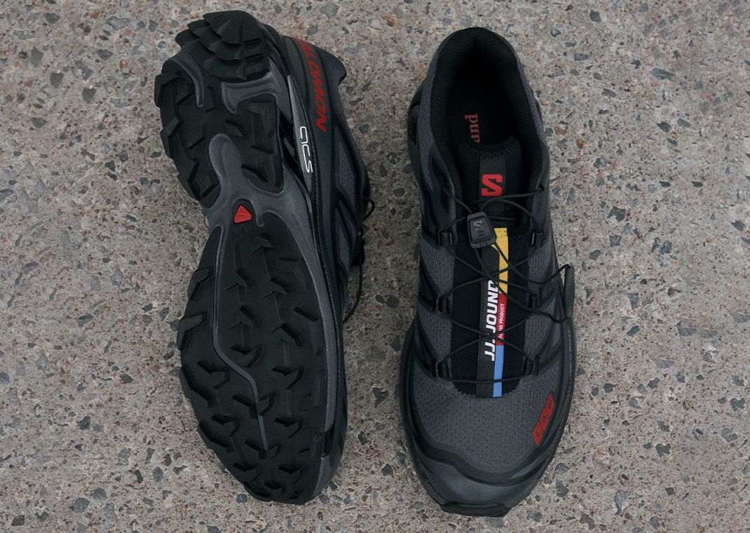 JJJJound's Salomon XT-6 Black Red Releases August 2025