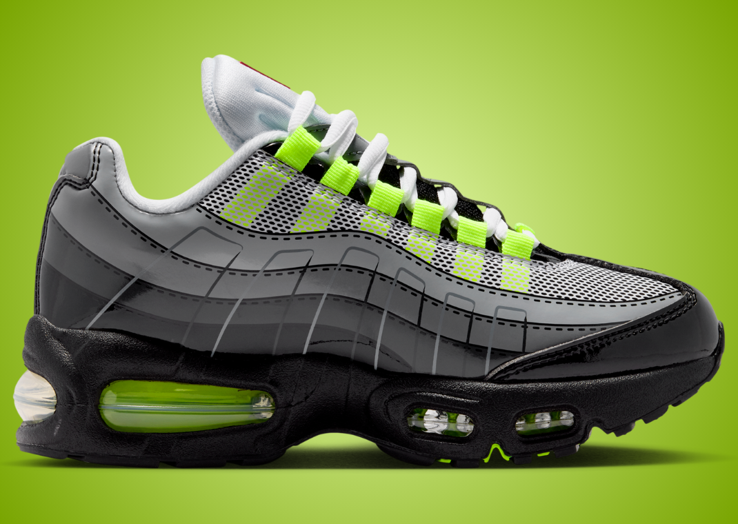 LEGO x Air Max 95 Neon (GS) - Medial
