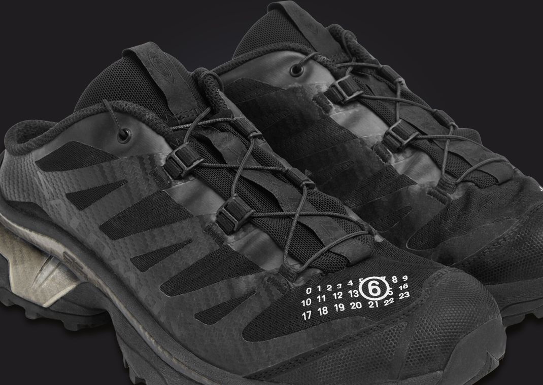 Maison Margiela MM6 x Salomon XT-4 Mule Black Detail