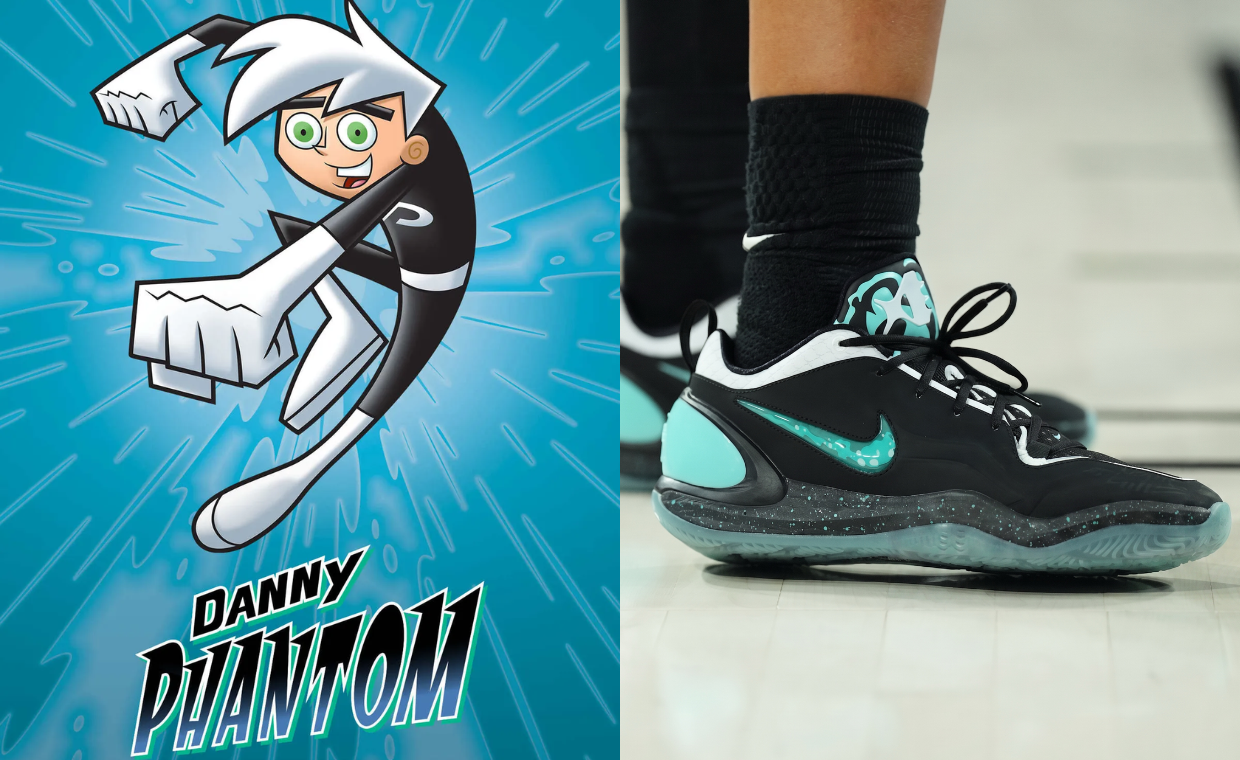 A’ja Wilson Continues Her Childhood Favorite Nike A’Two PEs with a Danny Phantom Colorway
