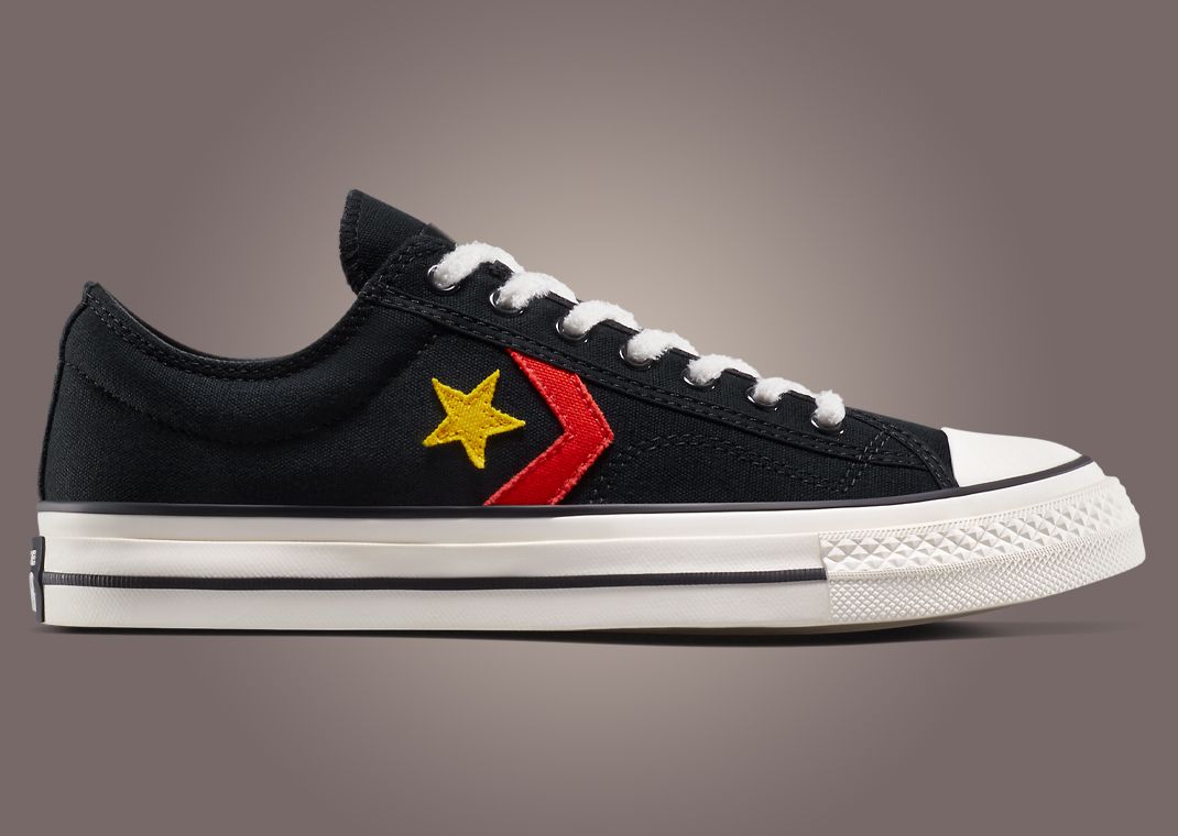 Daily Paper x Converse Star Player 76 Ox Black Lateral