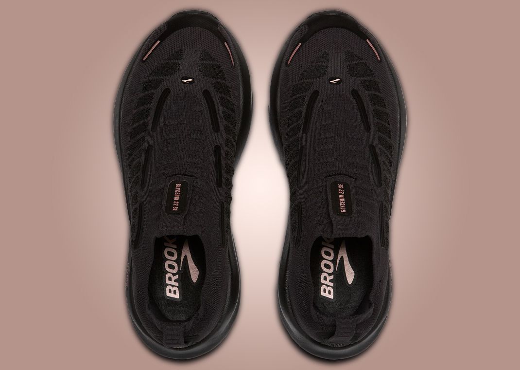 Brooks Glycerin 22 SE Black Metallic Rose Gold (W) Top