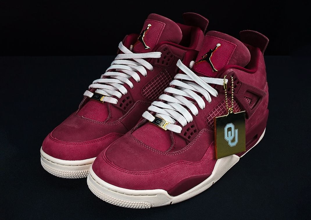 Air Jordan 4 Retro Oklahoma Sooners PE