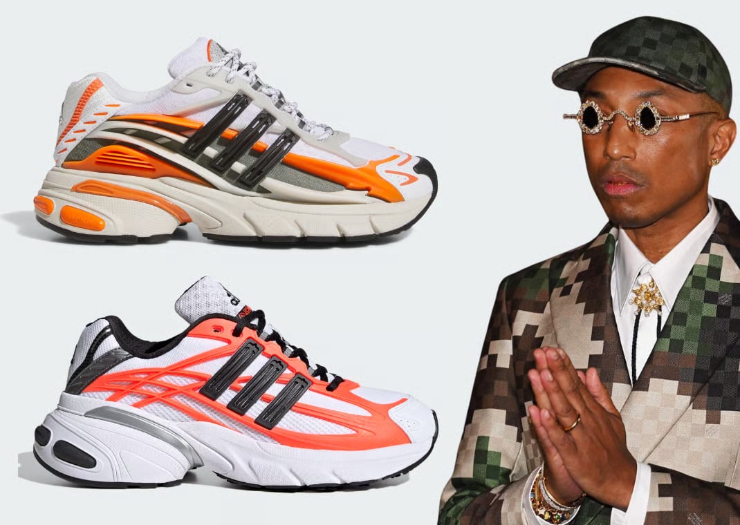 Pharrell Williams x adidas Jellyfish (top) vs. adidas Adistar XLG 2.0 Squid (bottom)