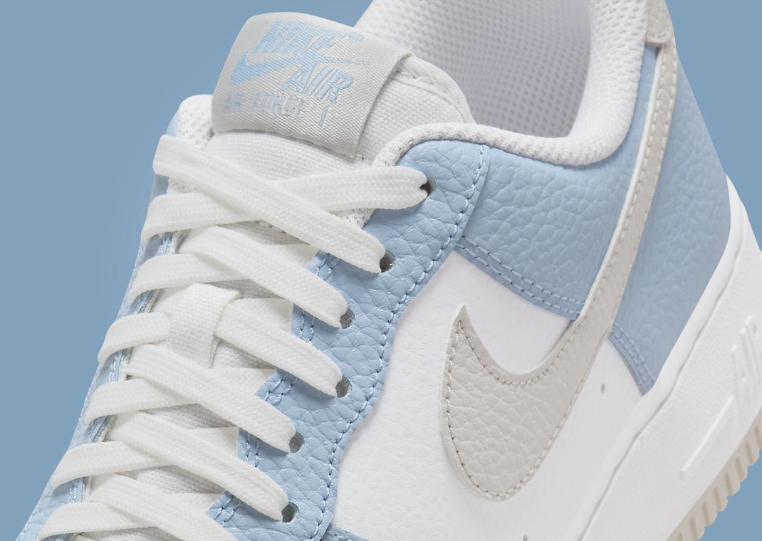 Nike Air Force 1 Low Light Armory Blue (W) Tongue