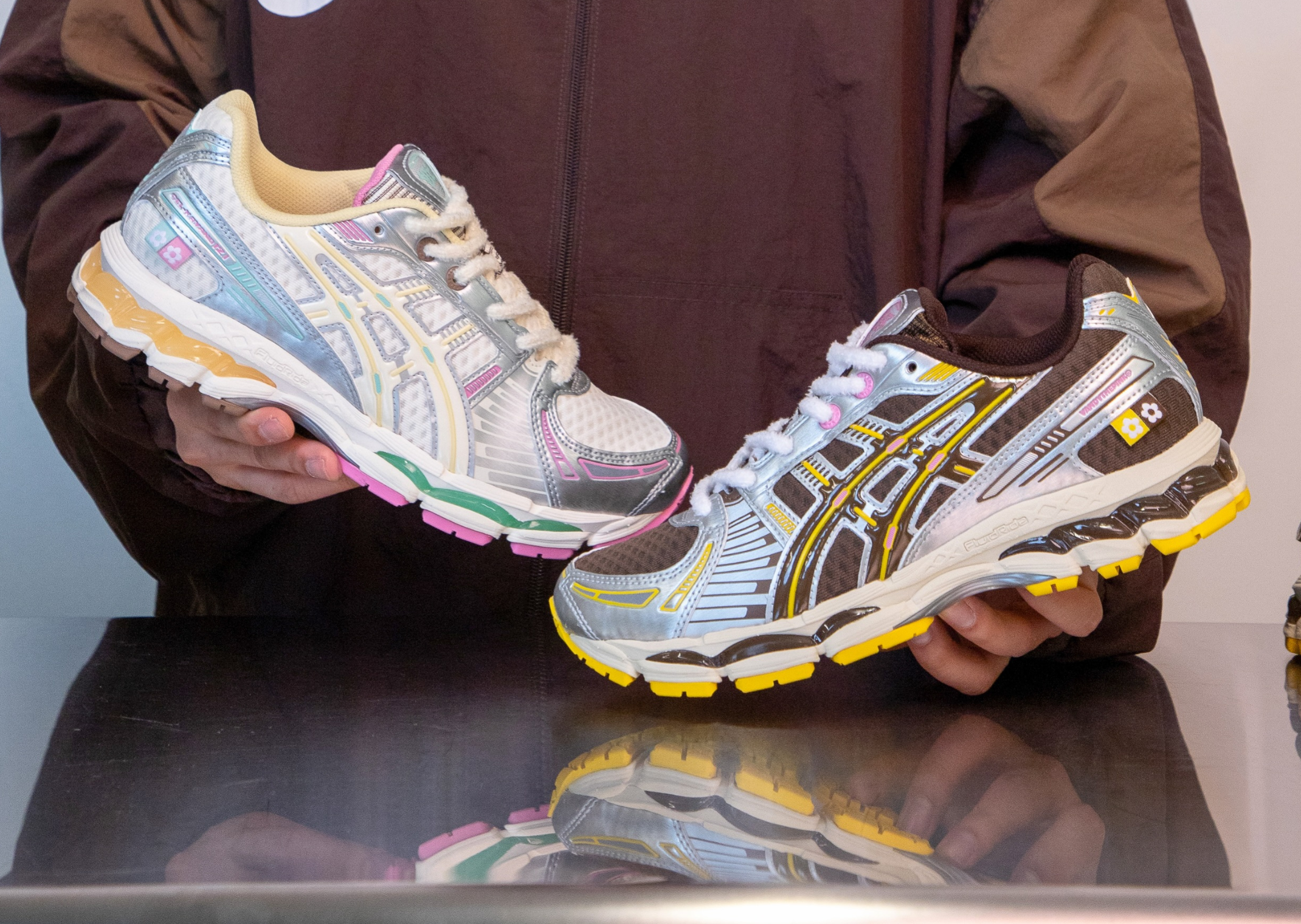 VANDYTHEPINK x Asics Gel-Kayano 12.1 Ice Cream Pack