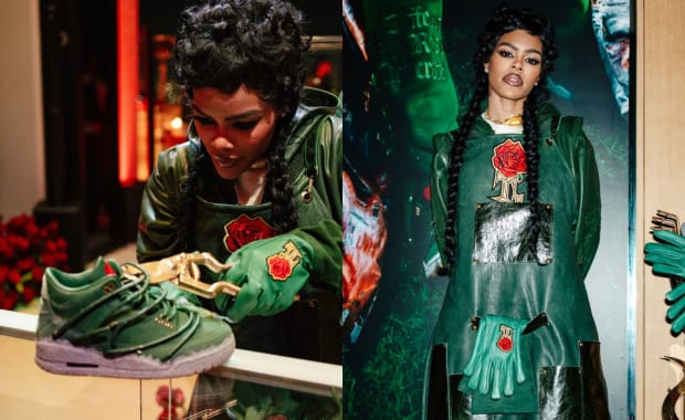 Teyana Taylor's Concrete Rose Air Jordan 3 Collab Shows Off Her Thorny Side