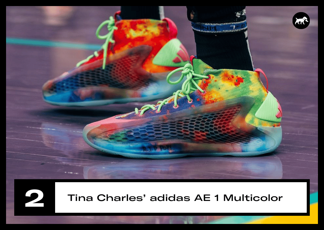 Tina Charles’ adidas AE 1 Multi-Color PE