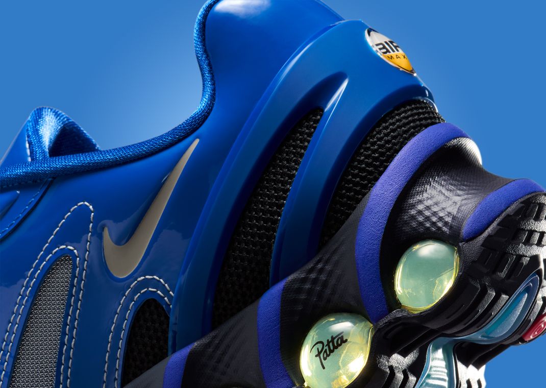 Patta x Nike Air Max DN8 Game Royal - Heel Detail