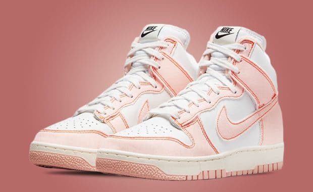 Arctic Orange Denim Comes To The Nike Dunk High 85