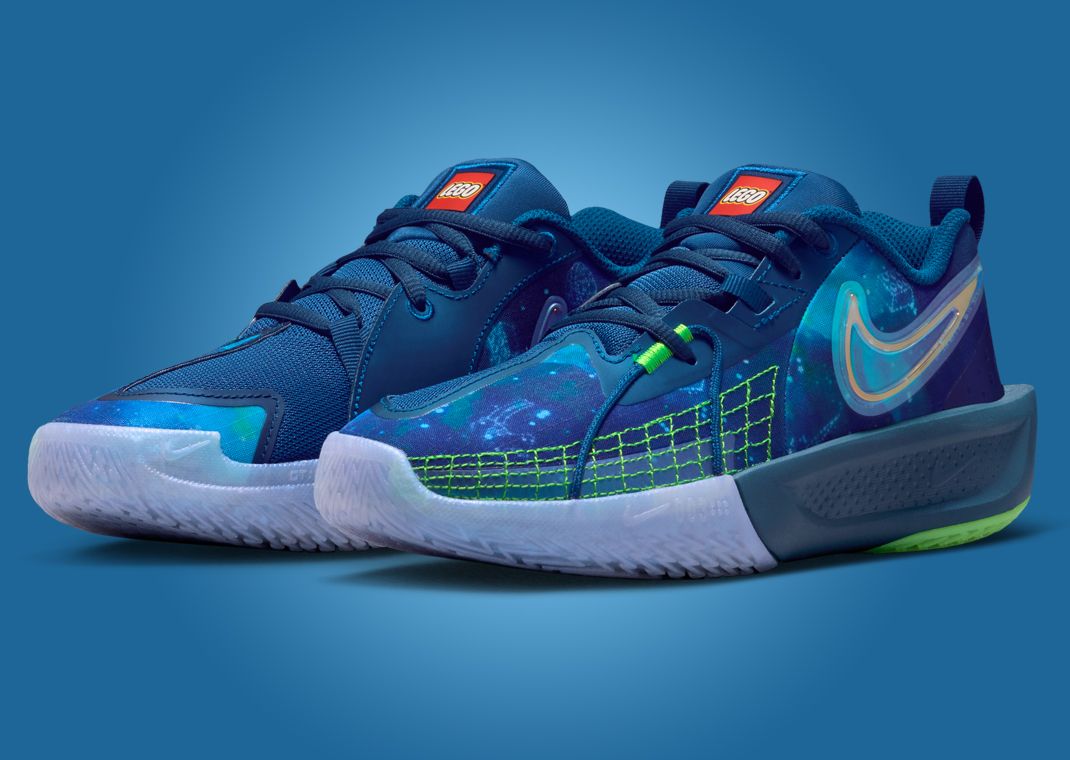 This Space Age Blue LEGO x Nike GT Cut 3 is for the Kids