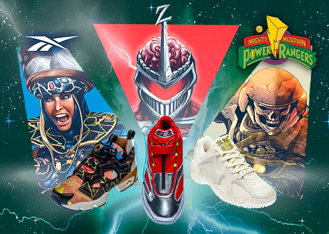 Power Rangers x Reebok "Villains" Pack