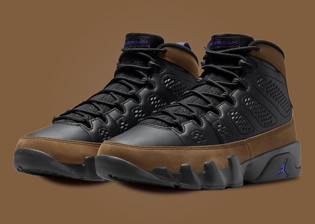 Jordan retro 9 olive best sale