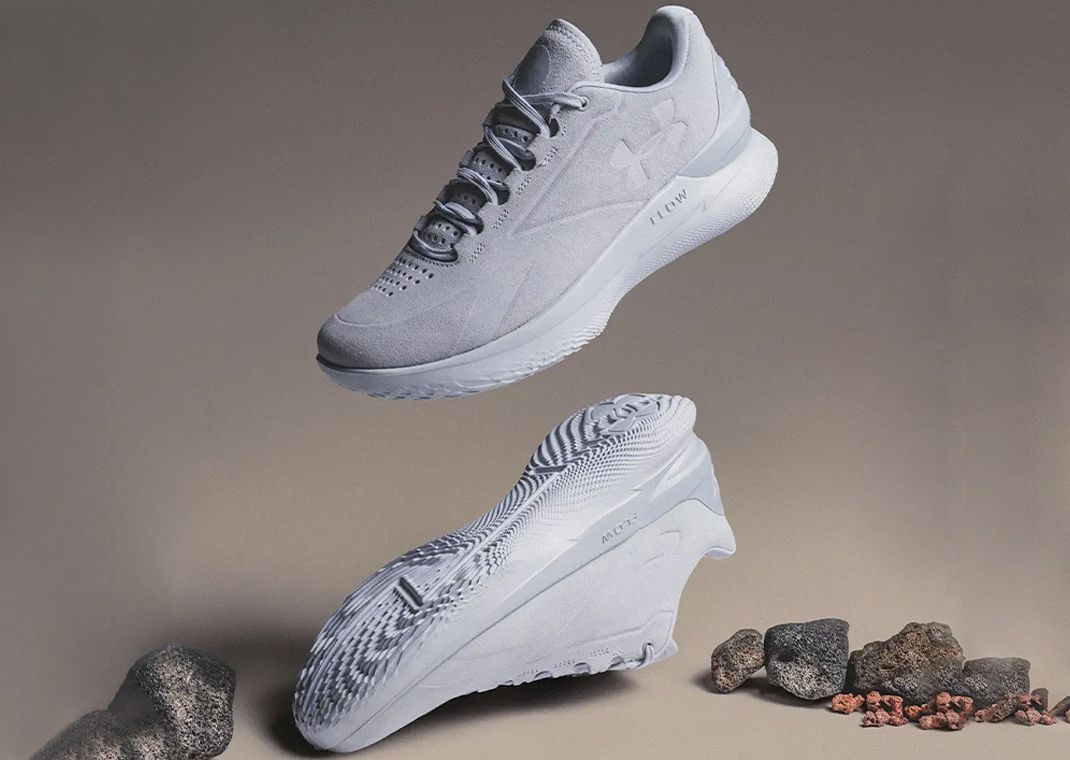 Under Armour Curry 1 Low FloTro Lux Minerals Halo Grey Detail