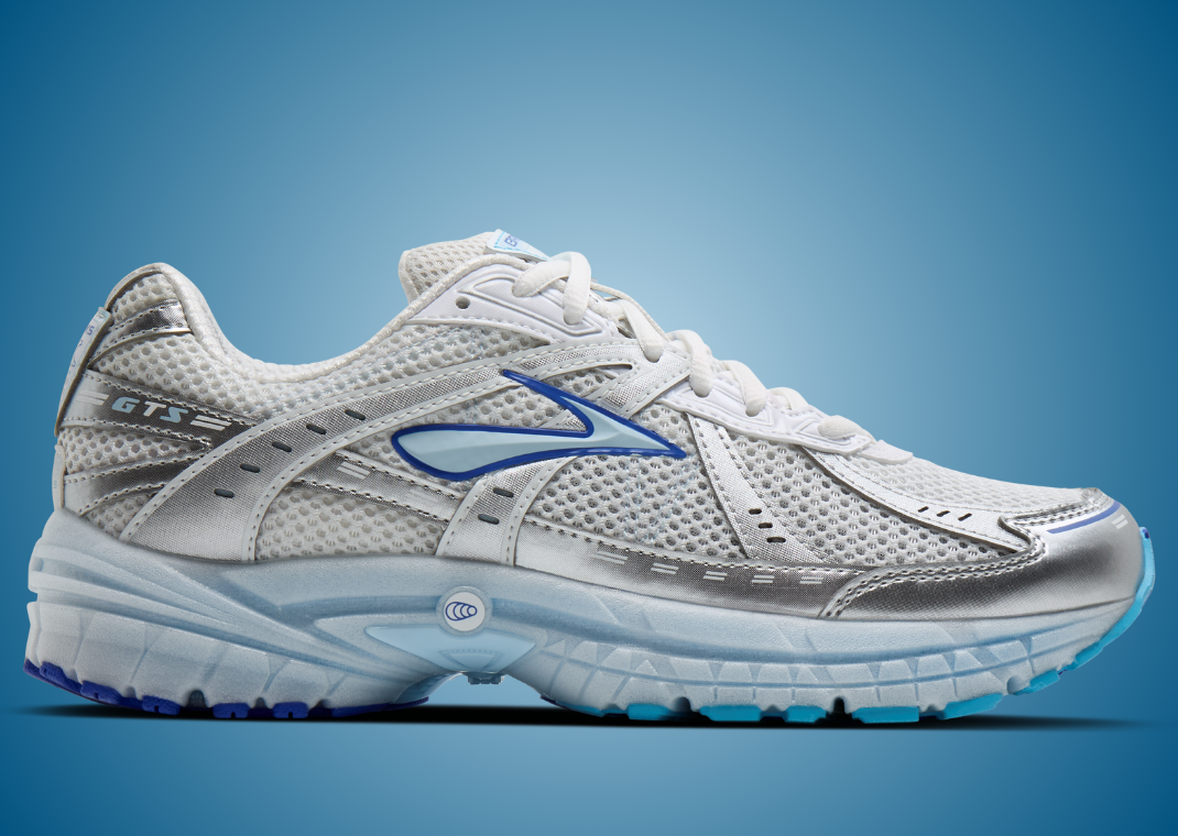 Brooks Adrenaline GTS 10 Silver Blue - Lateral