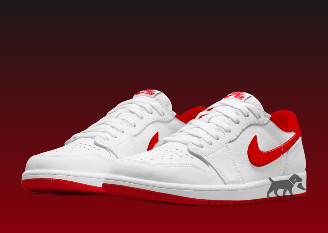 The Air Jordan 1 Retro Low OG University Red Releases October 13 The Air Jordan 1 Retro Low OG University Red Releases October 13