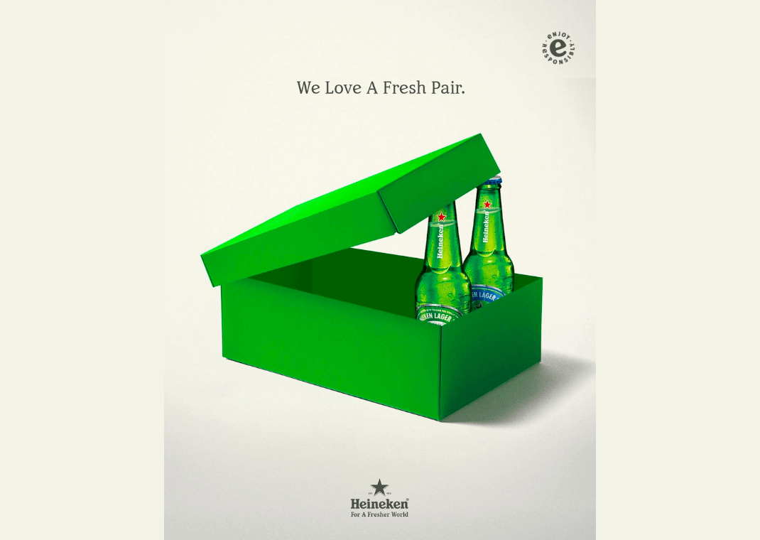 Heineken's IG Post Teasing A Potential Nike Collab (Via Heineken)
